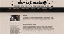 Desktop Screenshot of ohcreativeone.com